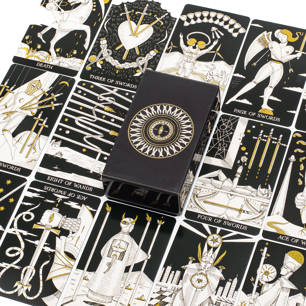 Tarot Cards Deck With Guidebook - 78 Kartu Tarot Simbolik dengan Panduan