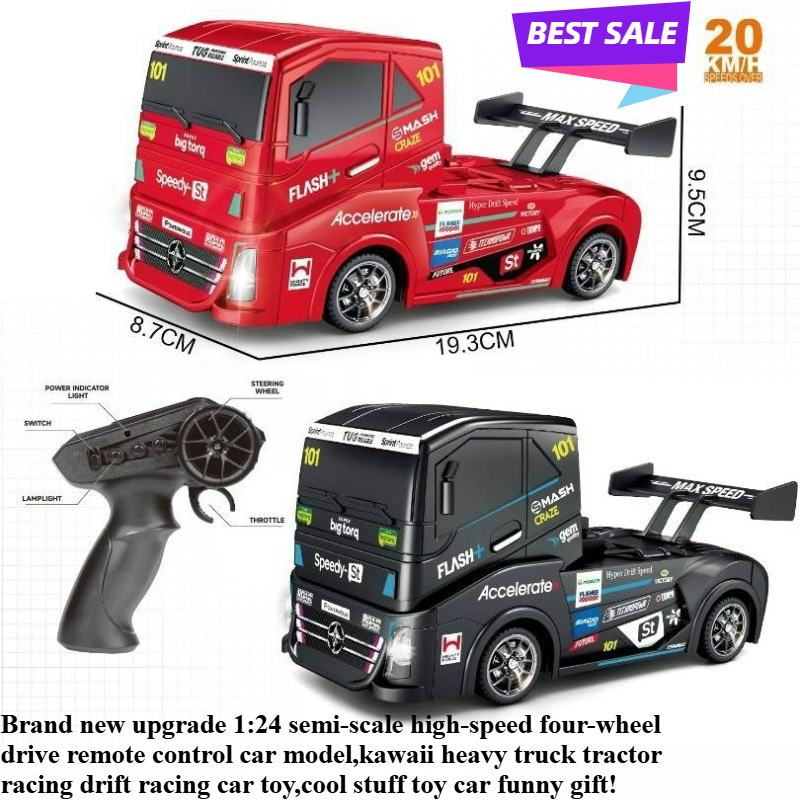 Rc Drift Car 1 24 Scale 4Wd - Mobil Mainan Keren Hadiah Lucu -