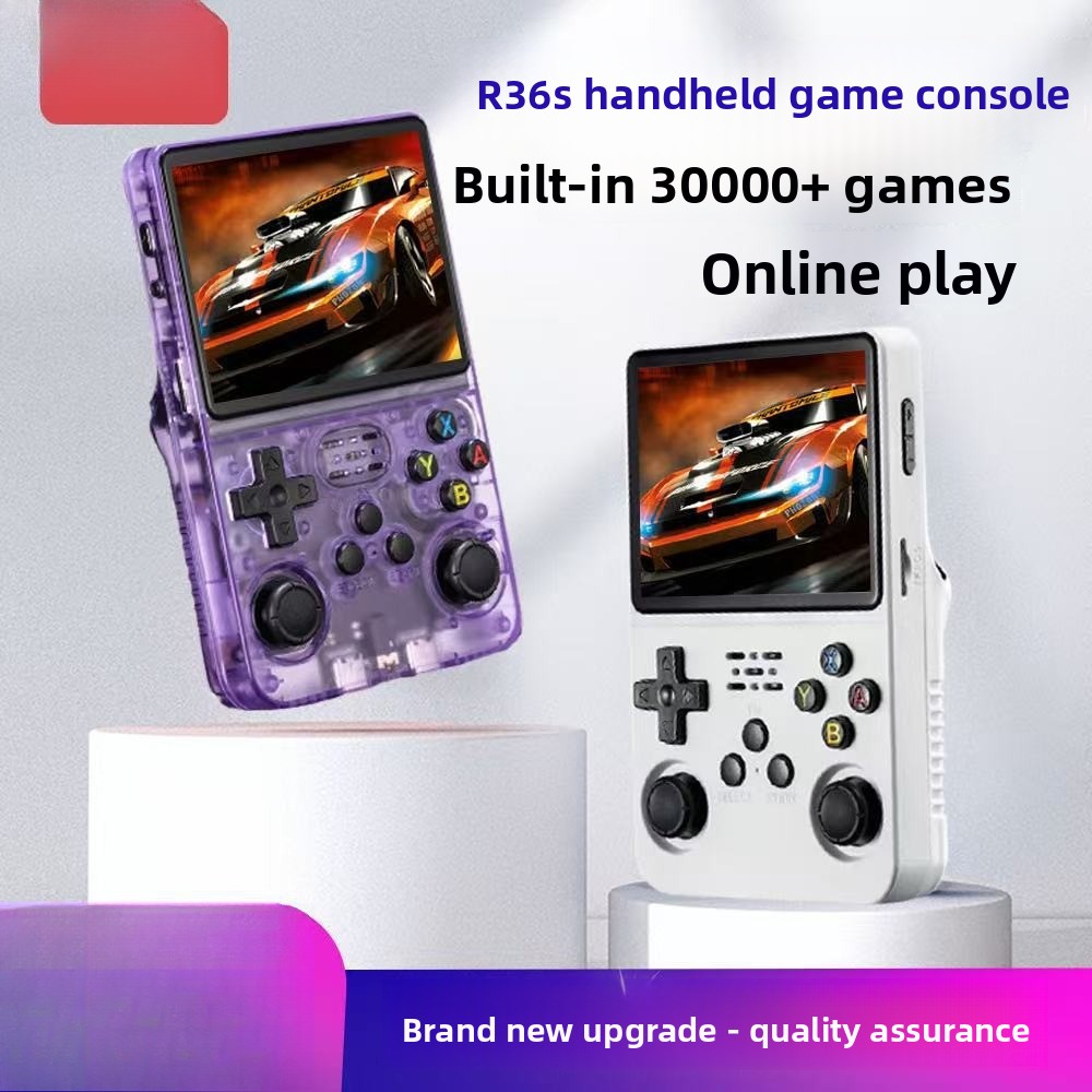 Retro Handheld Game Console R36S - Konsol Game Genggam Open Source R36S