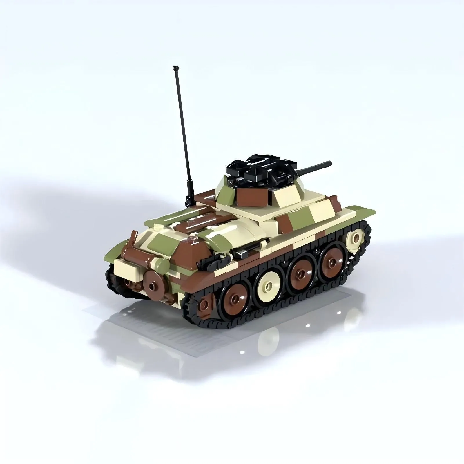 Lego Compatible Military Tank - Set Balok Bangunan Kendaraan Tempur Infanteri