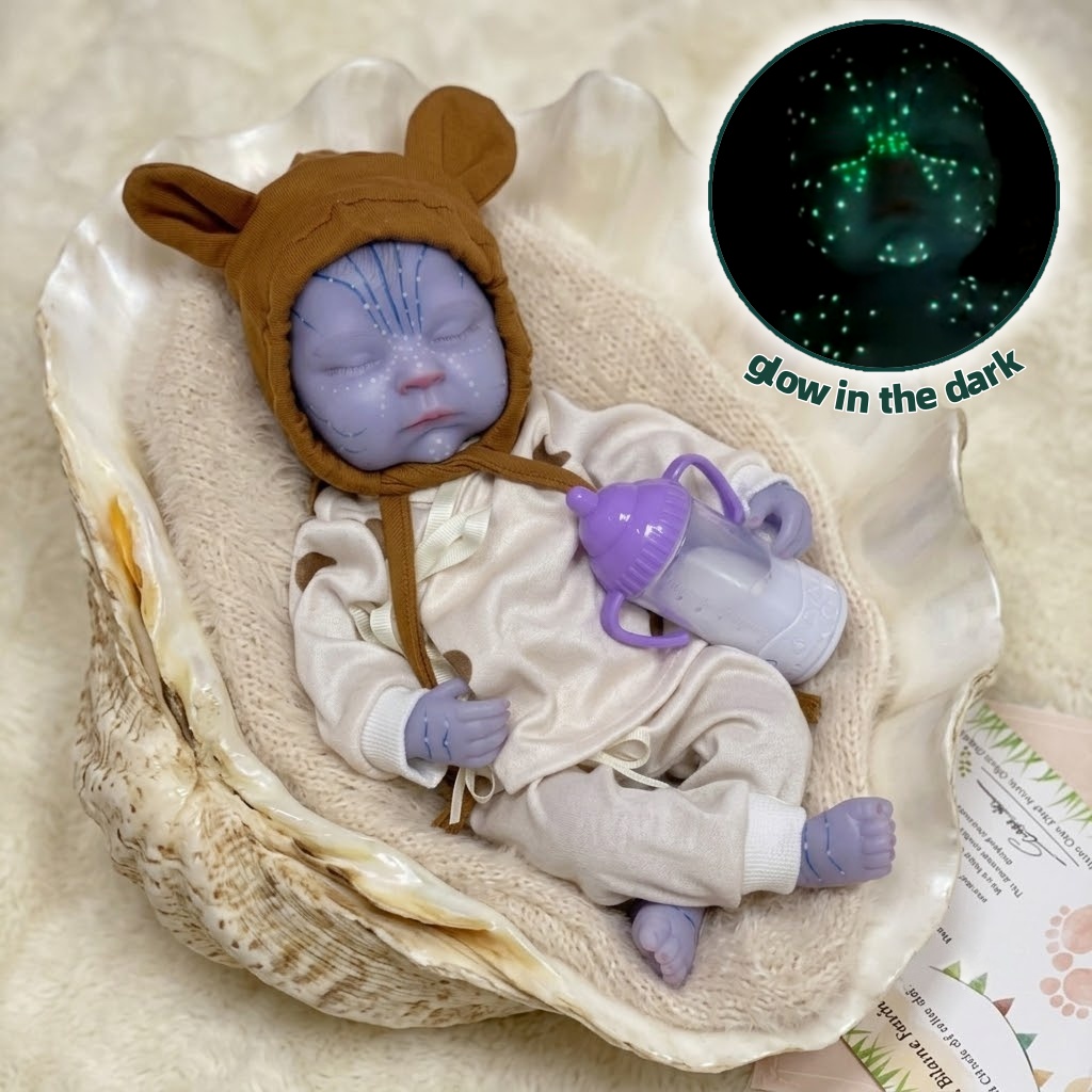 Reborn Baby Doll Silicone Realistic - Boneka Bebe Reborn 13 Inci yang