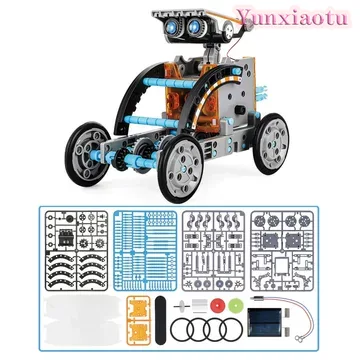 Kit Rakitan Robot Tenaga Surya - Stem Solar Robot Kit For Kids ulasan dan harga