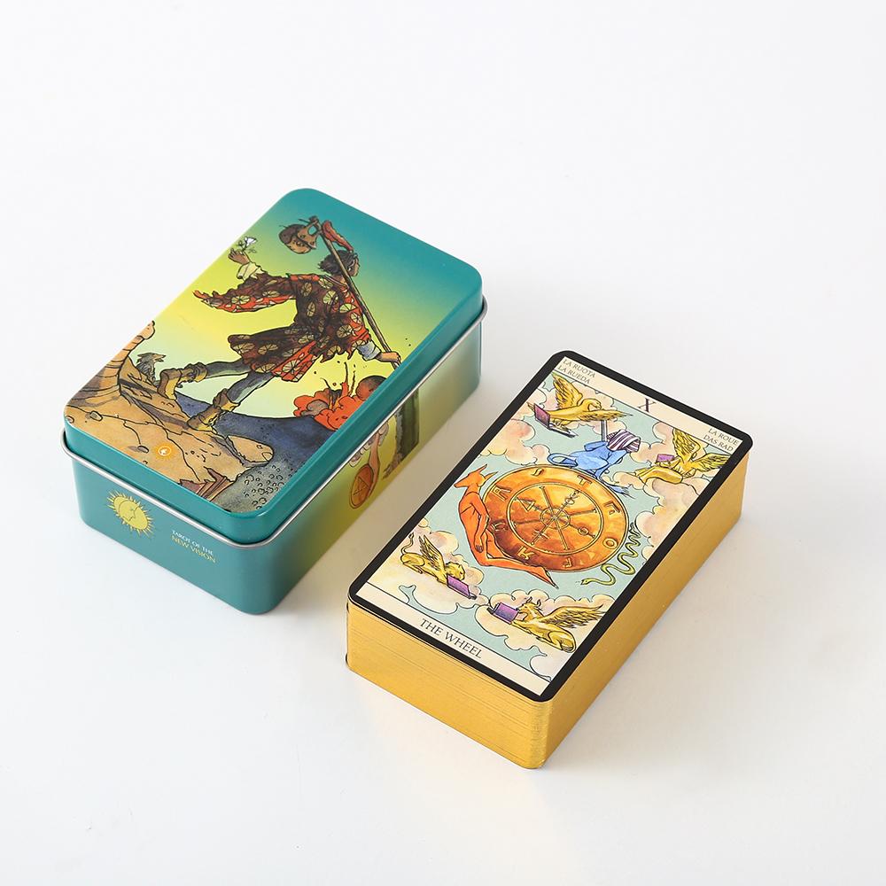 10*6 cm visi baru Tarot dalam  - Tarot Cards Deck With Guidebook ulasan dan harga