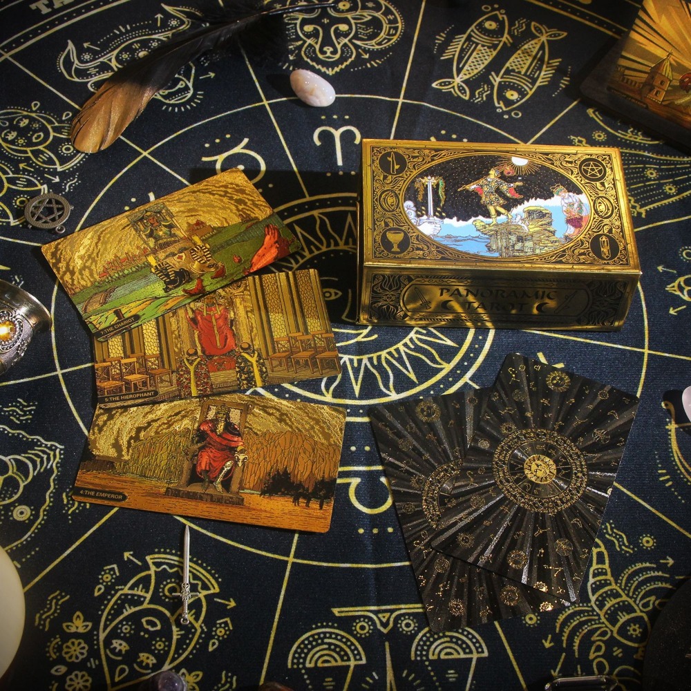 Klasik Panoramic Rider Waite 1 - Tarot Cards Deck With Guidebook ulasan dan harga