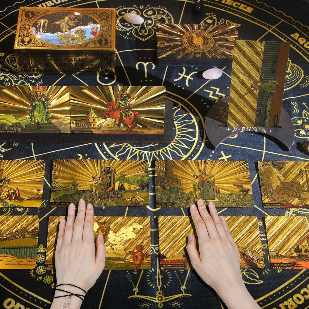 Klasik Panoramic Rider Waite 1 - Tarot Cards Deck With Guidebook ulasan dan harga