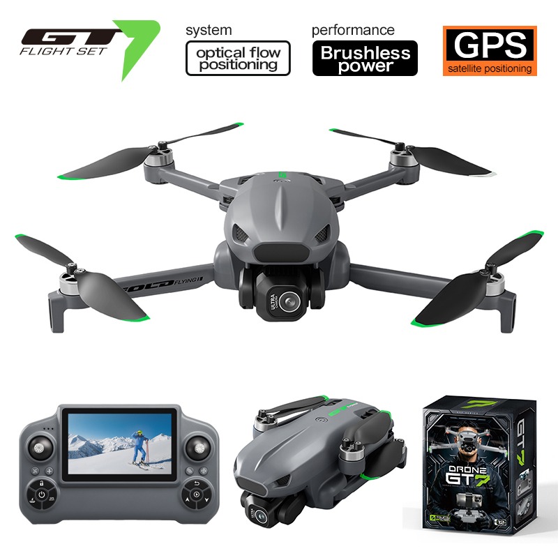 GT7 RC, Drone Profesional deng - Fpv Brushless Rc Drone 4K ulasan dan harga