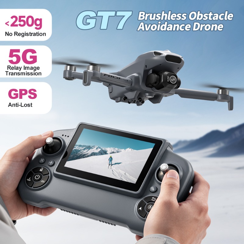 GT7 RC, Drone Profesional deng - Fpv Brushless Rc Drone 4K ulasan dan harga
