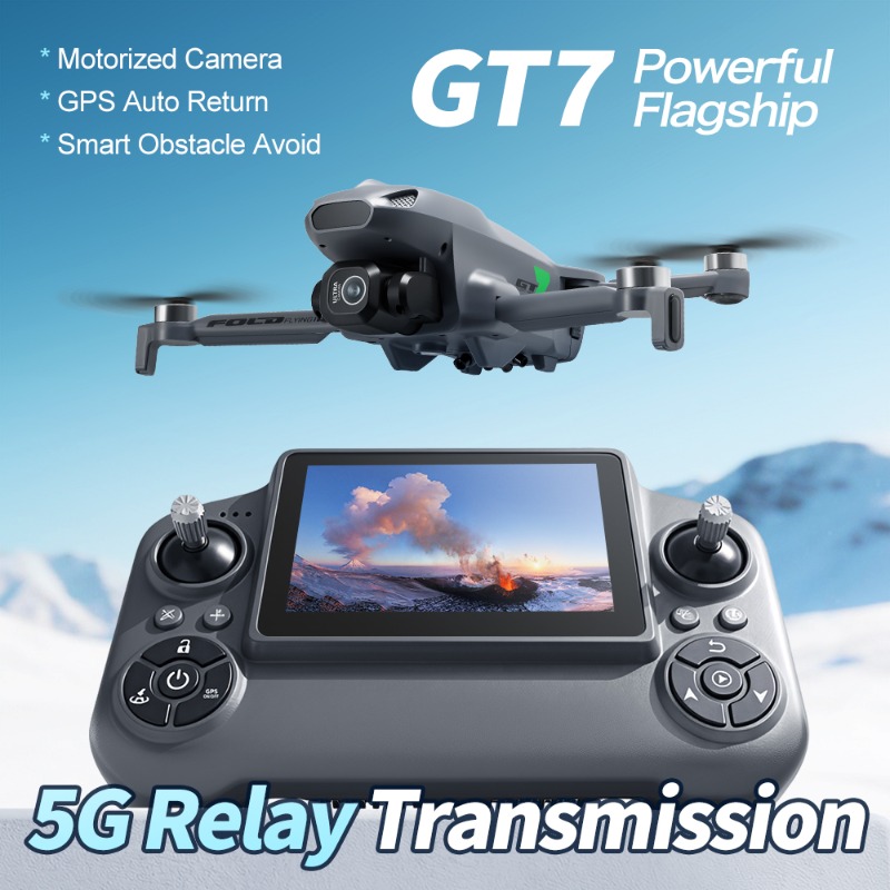 GT7 RC, Drone Profesional deng - Fpv Brushless Rc Drone 4K ulasan dan harga