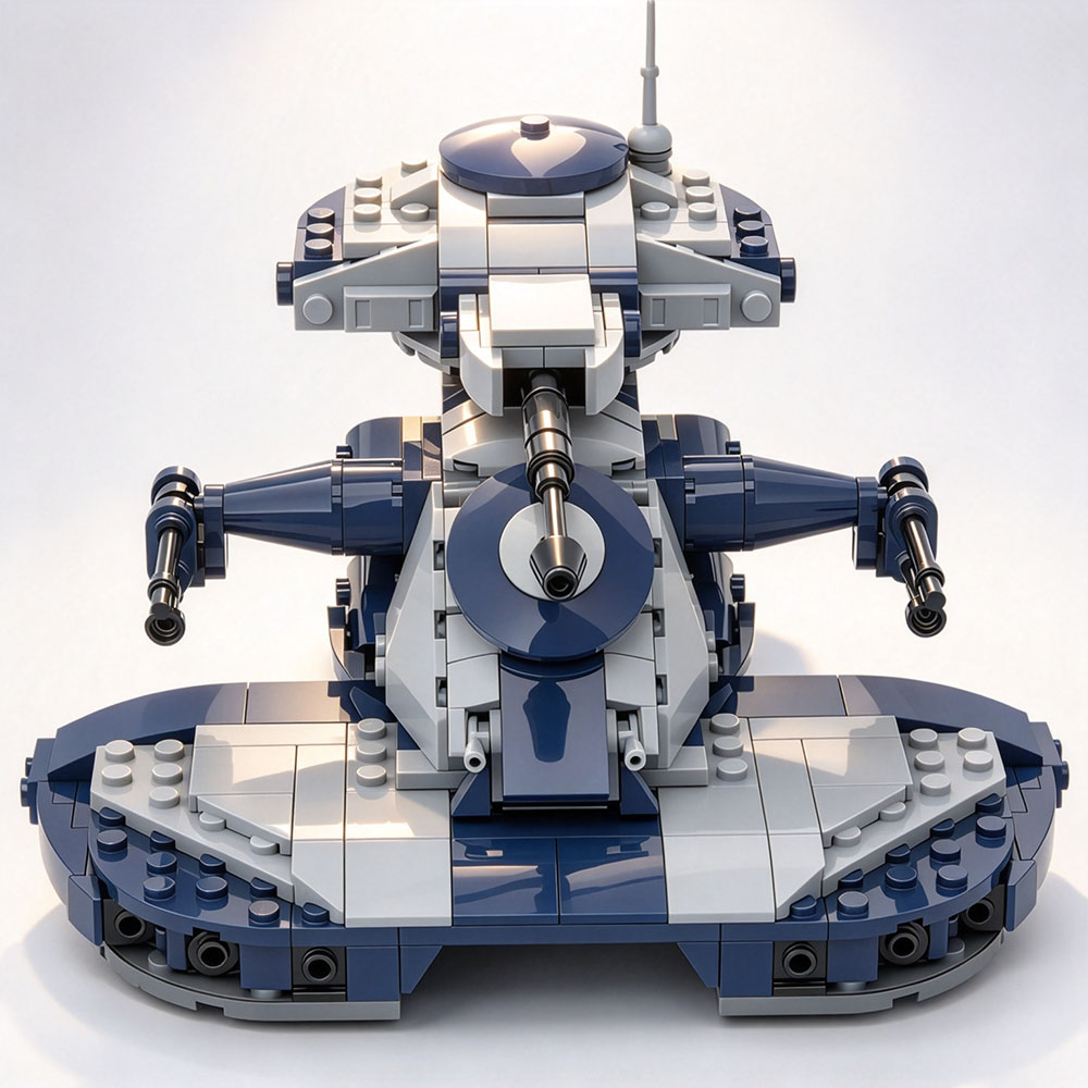 Aksesori Film Star Wars Klasik - Lego Compatible Military Tank ulasan dan harga
