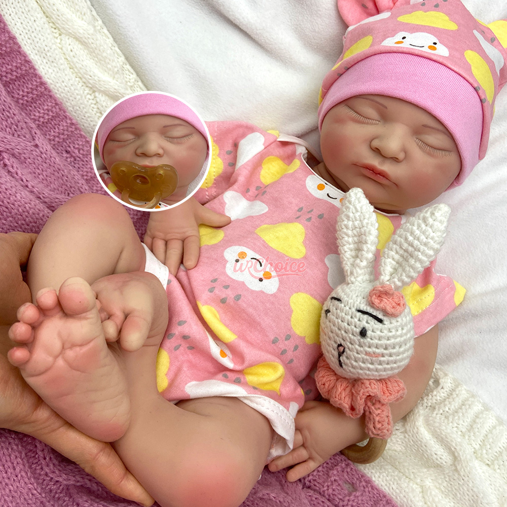 Boneka Reborn Silikon Lembut S - Reborn Baby Doll Silicone Realistic ulasan dan harga