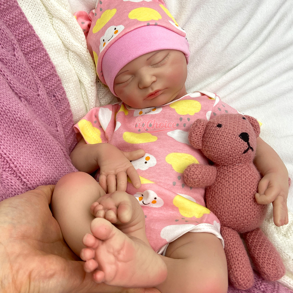 Boneka Reborn Silikon Lembut S - Reborn Baby Doll Silicone Realistic ulasan dan harga