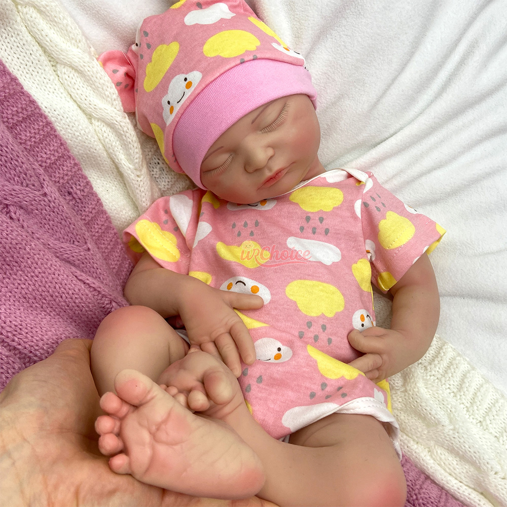 Boneka Reborn Silikon Lembut S - Reborn Baby Doll Silicone Realistic ulasan dan harga