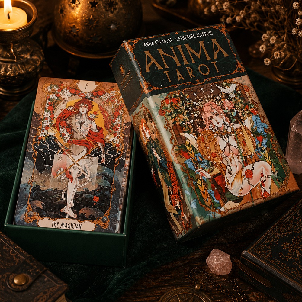Kartu Tarot Art Nouveau 78 Pcs - Tarot Cards Deck With Guidebook ulasan dan harga