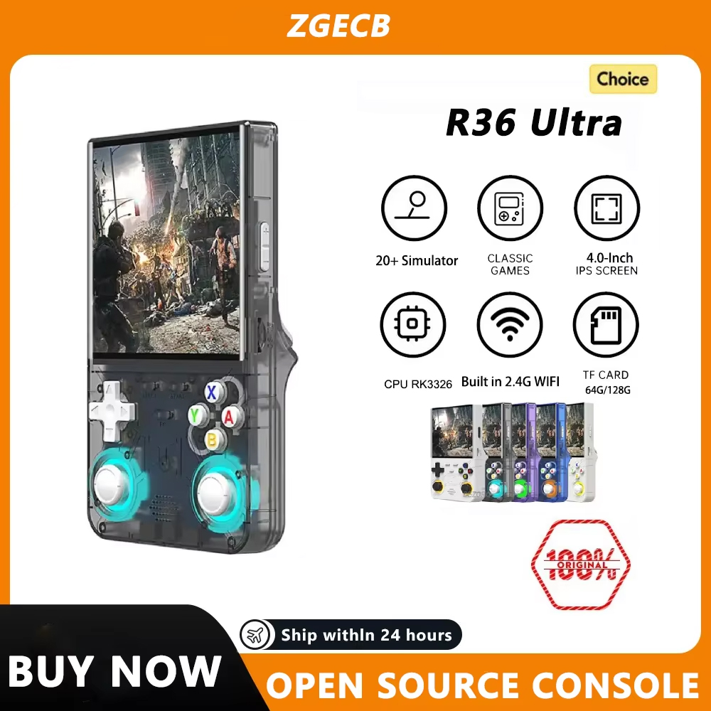 FLLAPT R36Ultra Retro Konsol V - Retro Handheld Game Console R36S ulasan dan harga