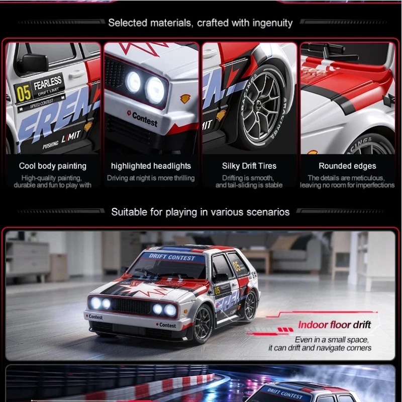 Mobil RC Drift S300 1:24 4WD B - Rc Drift Car 1 24 Scale 4Wd ulasan dan harga