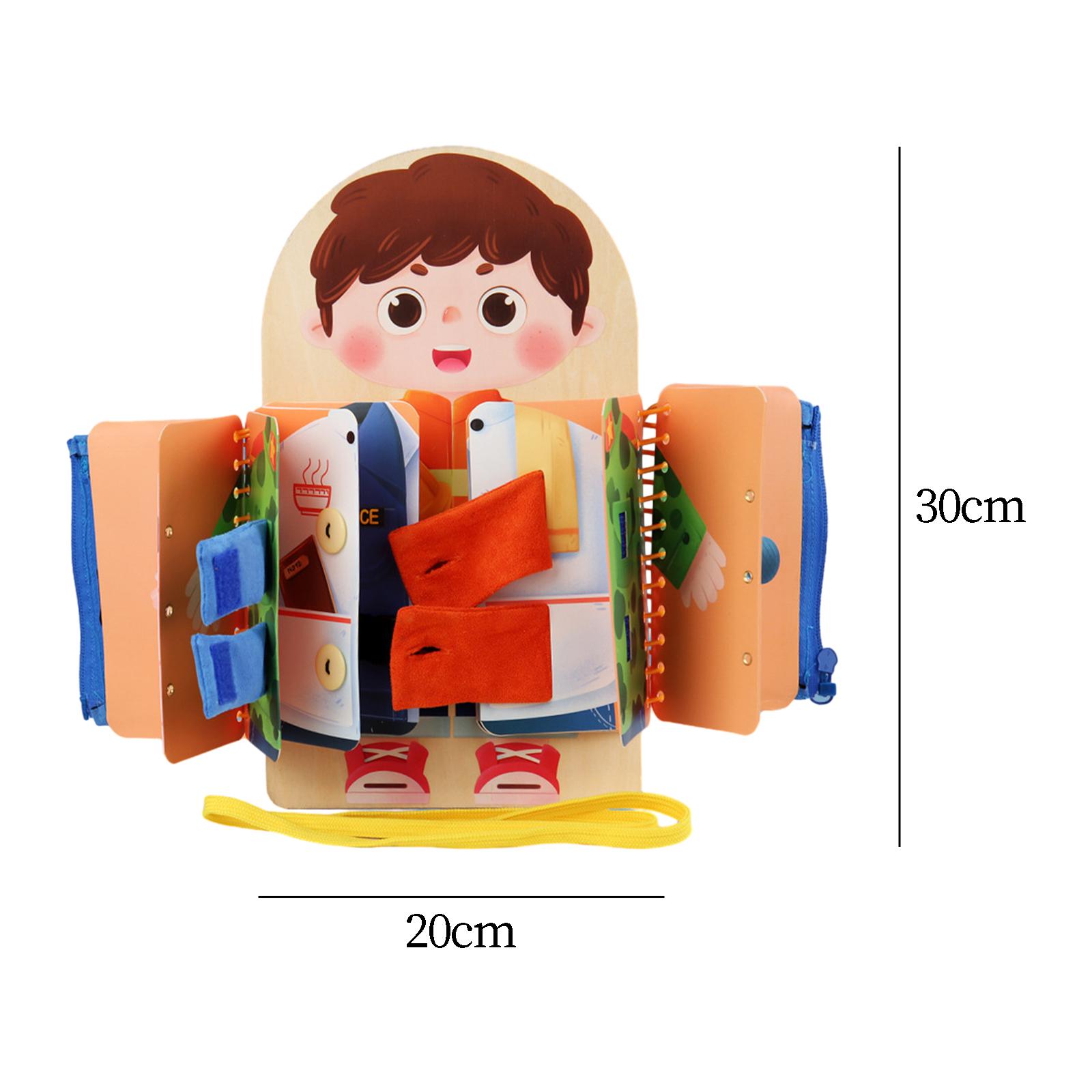Papan Aktivitas Montessori unt - Montessori Wooden Busy Board Toddler ulasan dan harga