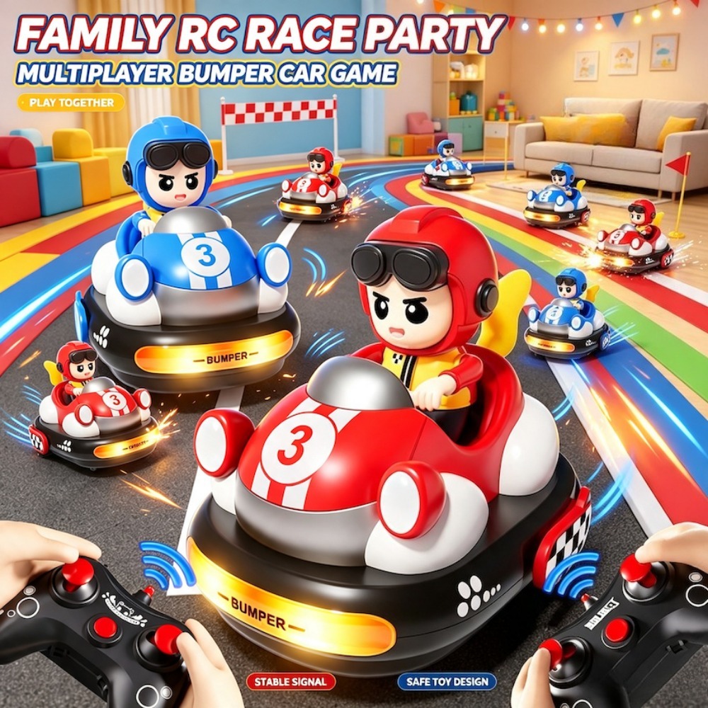 Mobil Bumper Kartun Remote Con - Remote Control Toys ulasan dan harga